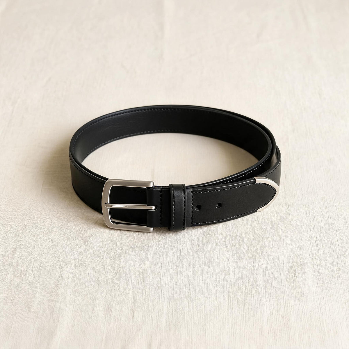 Creplab - Elise Sleek Leather Belt with Minimalist Buckle