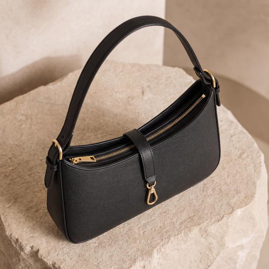 Creplab - Clara Minimalist Structured Shoulder Bag