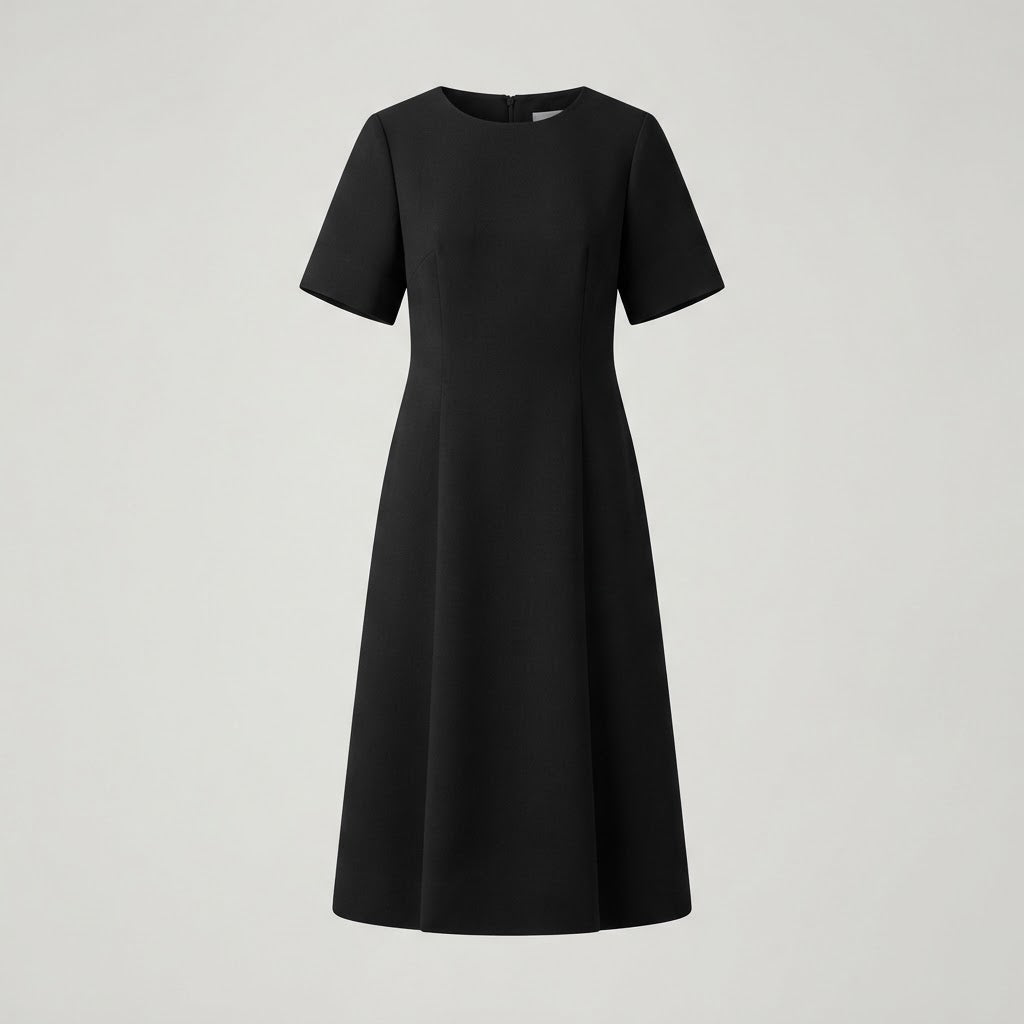 Creplab - Mara Midi Dress for Everyday Wear