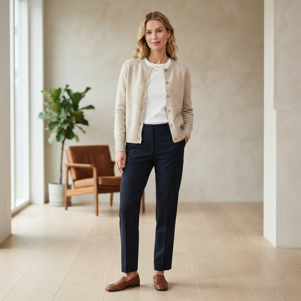Creplab - Sofia Lightweight Button-Front Cardigan